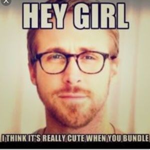 Bundle up!! 😁😁😂☺️